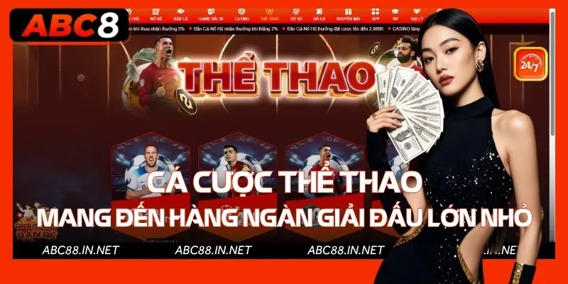 Cá cược thể thao mang đến hàng ngàn giải đấu lớn nhỏ