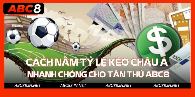 Cách nắm tỷ lệ kèo châu Á nhanh chóng cho tân thủ